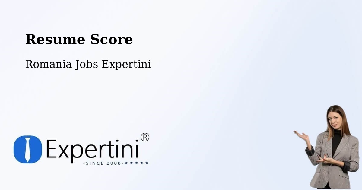 Resume Score & Job Description Match Tool – Berca - Romania Jobs Expertini